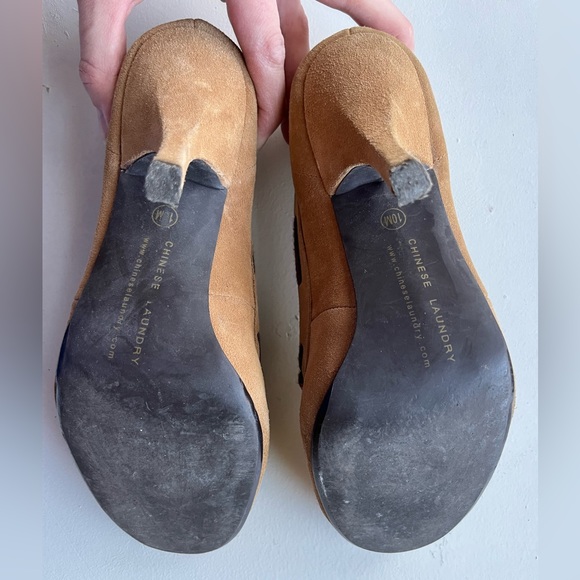 Steve Madden - Beaded Leather High Heel Moccasins - Size 10M - Picture 4 of 4